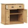 Aparador con cajones VIGO madera maciza pino 78x40x75 cm de vidaXL, Aparadores - Ref: Foro24-353202, Precio: 199,20 €, Descue...