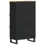 Beistellschrank aus massivem Mangoholz, 60 x 33 x 107 cm von vidaXL, Nachttische - Ref: Foro24-352889, Preis: 129,93 €, Rabat...