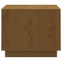 Mesa de centro madera maciza de pino marrón miel 120x50x40,5 cm en Mesas de centro | Comprar online en Foru.es