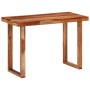 Mesa de comedor madera maciza de acacia 110x50x76 cm de vidaXL, Mesas de cocina y de comedor - Ref: Foro24-353317, Precio: 23...