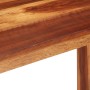 Mesa de comedor madera maciza de acacia 110x50x76 cm de vidaXL, Mesas de cocina y de comedor - Ref: Foro24-353317, Precio: 23...