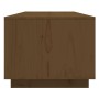 Mesa de centro madera maciza de pino marrón miel 110x50x40 cm en Mesas de centro | Comprar online en Foru.es