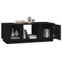 Mesa de centro de madera maciza de pino negro 110x50x40 cm en Mesas de centro | Comprar online en Foru.es