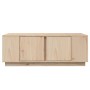 Mesa de centro de madera maciza de pino 110x50x40 cm en Mesas de centro | Comprar online en Foru.es