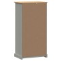 Librería VIGO madera maciza de pino gris 60x35x114,5 cm de vidaXL, Librerías y estanterías - Ref: Foro24-353186, Precio: 141,...