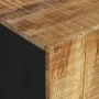 Aparador con 2 puertas madera maciza de mango 90x33x75 cm de vidaXL, Aparadores - Ref: Foro24-352925, Precio: 196,64 €, Descu...