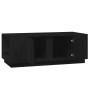 Mesa de centro de madera maciza de pino negro 110x50x40 cm en Mesas de centro | Comprar online en Foru.es
