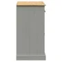 Aparador con cajones VIGO madera maciza pino gris 113x40x75 cm de vidaXL, Aparadores - Ref: Foro24-353192, Precio: 213,89 €, ...