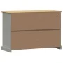 Aparador con cajones VIGO madera maciza pino gris 113x40x75 cm de vidaXL, Aparadores - Ref: Foro24-353192, Precio: 213,89 €, ...