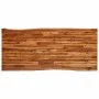 Mesa de comedor con borde vivo madera maciza acacia 200x90x75cm de vidaXL, Mesas de cocina y de comedor - Ref: Foro24-353292,...