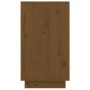 Mueble zapatero de madera maciza pino marrón miel 110x34x61 cm en Zapateros y organizadores de calzado | Comprar online en Foru.