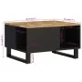 Mesa de centro de madera maciza mango 60x50x35 cm de vidaXL, Mesas de centro - Ref: Foro24-352865, Precio: 71,38 €, Descuento: %