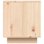 Mueble de TV de madera maciza de pino 80x35x40,5 cm en Muebles TV | Comprar online en Foru.es
