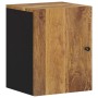Armario de baño de pared madera maciza de mango 38x33x48 cm de vidaXL, Muebles de baño - Ref: Foro24-351993, Precio: 56,12 €,...