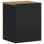 Armario de baño de pared madera maciza de mango 38x33x48 cm de vidaXL, Muebles de baño - Ref: Foro24-351993, Precio: 56,12 €,...