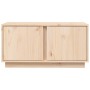 Mueble de TV de madera maciza de pino 80x35x40,5 cm en Muebles TV | Comprar online en Foru.es