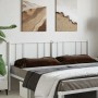 Cabecero de metal blanco 180 cm de vidaXL, Cabeceros y pies de cama - Ref: Foro24-352565, Precio: 29,44 €, Descuento: %