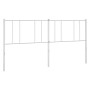 Cabecero de metal blanco 180 cm de vidaXL, Cabeceros y pies de cama - Ref: Foro24-352565, Precio: 29,44 €, Descuento: %