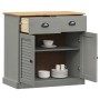 Aparador con cajones VIGO madera maciza pino gris 78x40x75 cm de vidaXL, Aparadores - Ref: Foro24-353204, Precio: 199,49 €, D...