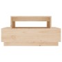 Mesa de centro de madera maciza de pino 80x55x40,5 cm en Mesas de centro | Comprar online en Foru.es