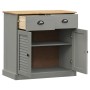 Aparador con cajones VIGO madera maciza pino gris 78x40x75 cm de vidaXL, Aparadores - Ref: Foro24-353204, Precio: 199,49 €, D...