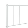 Cabecero de metal blanco 180 cm de vidaXL, Cabeceros y pies de cama - Ref: Foro24-352565, Precio: 29,44 €, Descuento: %