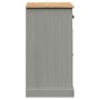 Aparador con cajones VIGO madera maciza pino gris 78x40x75 cm de vidaXL, Aparadores - Ref: Foro24-353204, Precio: 199,49 €, D...