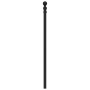 Cabecero de metal negro 100 cm de vidaXL, Cabeceros y pies de cama - Ref: Foro24-353566, Precio: 29,16 €, Descuento: %