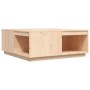 Mesa de centro de madera maciza de pino 100x101x40,5 cm en Mesas de centro | Comprar online en Foru.es