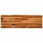 Banco con borde vivo madera maciza de acacia 110 cm de vidaXL, Bancos para recibidores y almacenamiento - Ref: Foro24-353293,...