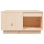 Mesa de centro madera maciza de pino 60x61x32,5 cm en Mesas de centro | Comprar online en Foru.es