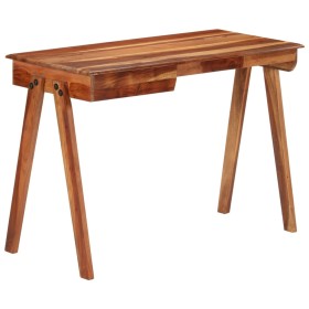 Escritorio con cajones madera maciza de acacia 110x50x77 cm de vidaXL, Escritorios - Ref: Foro24-353304, Precio: 230,87 €, De...