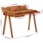 Escritorio con cajones madera maciza de acacia 110x50x77 cm de vidaXL, Escritorios - Ref: Foro24-353304, Precio: 227,29 €, De...