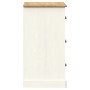 Aparador con cajones VIGO madera maciza pino blanco 78x40x75 cm de vidaXL, Aparadores - Ref: Foro24-353200, Precio: 186,70 €,...