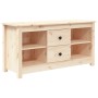 Mueble de TV de madera maciza de pino 103x36,5x52 cm en Muebles TV | Comprar online en Foru.es