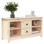 Mueble de TV de madera maciza de pino 103x36,5x52 cm en Muebles TV | Comprar online en Foru.es