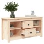 Mueble de TV de madera maciza de pino 103x36,5x52 cm en Muebles TV | Comprar online en Foru.es