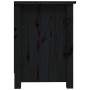 Mueble de TV de madera maciza de pino negro 103x36,5x52 cm en Muebles TV | Comprar online en Foru.es