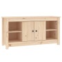 Mueble de TV de madera maciza de pino 103x36,5x52 cm en Muebles TV | Comprar online en Foru.es