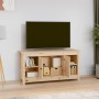 Mueble de TV de madera maciza de pino 103x36,5x52 cm en Muebles TV | Comprar online en Foru.es