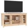 Mueble de TV de madera maciza de pino 103x36,5x52 cm en Muebles TV | Comprar online en Foru.es