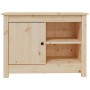 Mueble de TV de madera maciza de pino 70x36,5x52 cm en Muebles TV | Comprar online en Foru.es