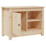 Mueble de TV de madera maciza de pino 70x36,5x52 cm en Muebles TV | Comprar online en Foru.es