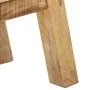 Aparador de madera maciza de mango marrón y negro 160x30x76 cm de vidaXL, Aparadores - Ref: Foro24-353306, Precio: 474,57 €, ...