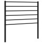 Cabecero de metal negro 90 cm de vidaXL, Cabeceros y pies de cama - Ref: Foro24-352347, Precio: 24,70 €, Descuento: %