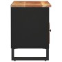 Mueble de TV madera acacia y madera de ingeniería 80x33x46 cm de vidaXL, Muebles TV - Ref: Foro24-351975, Precio: 79,99 €, De...