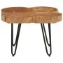 Mesa de centro 4 troncos madera maciza acacia 36 cm de vidaXL, Mesas de centro - Ref: Foro24-353301, Precio: 111,77 €, Descue...