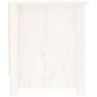 Armario zapatero de madera maciza de pino blanco 110x38x45,5 cm en Zapateros y organizadores de calzado | Comprar online en Foru