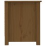 Armario zapatero madera maciza pino marrón miel 110x38x45,5cm en Zapateros y organizadores de calzado | Comprar online en Foru.e