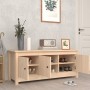 Mueble zapatero de madera maciza de pino 110x38x45,5 cm en Zapateros y organizadores de calzado | Comprar online en Foru.es